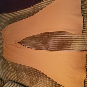 2 for $10/ Boohoo Tall Tan Flare Pants